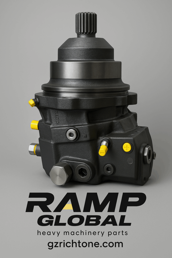 7BE83116-2AA0-4B3E-A359-6701C5E5292B Bosch Rexroth A6VE115 Hydraulic Motor R902247400 / 92407669 for Tigercat 850